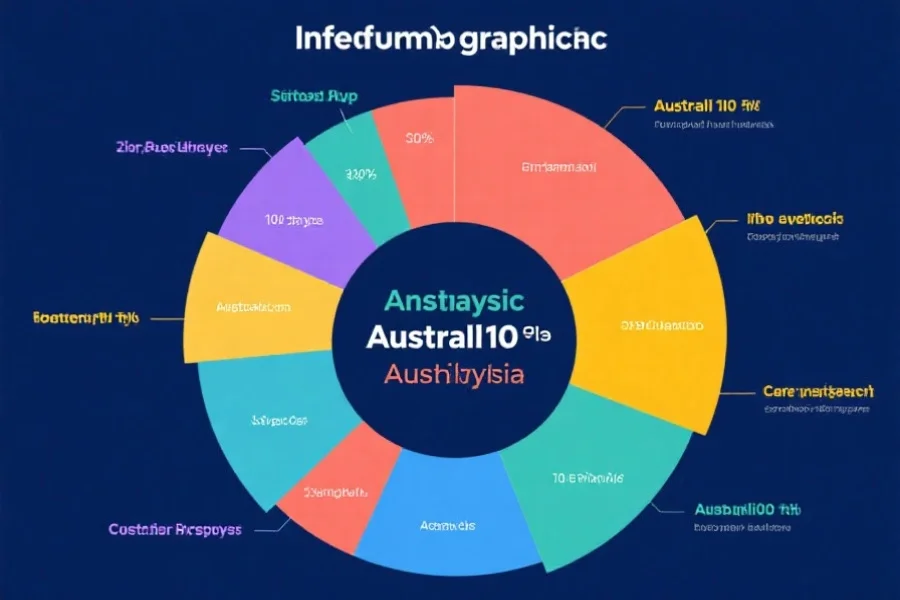 内容板块访问量比例信息图表